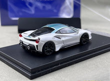 Load image into Gallery viewer, SH 1:64 White 488 Pista Novitec Sports Model Diecast Metal Car New Collection