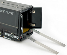 Load image into Gallery viewer, GCD 1:64 Black LB Fuso Super Great Transport Truck Model Diecast Metal Car New Collection