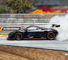 Load image into Gallery viewer, CM 1:64 Black 720S GT3X Super Racing Sports Model Diecast Metal Car New Collection