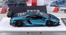 Load image into Gallery viewer, Star 1:64 Blue Carbon LBWK LP700-4 Aventador Sport Model Diecast Metal Car New Collection