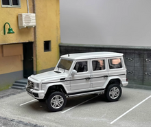 Load image into Gallery viewer, DCM 1:64 White G63 G Class AMG SUV Off Road Sports Model Diecast Metal Car BN