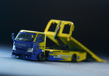 Load image into Gallery viewer, MT 1:64 Spoon Custom Tow Truck Flatbed Trailer Model Toy Diecast Metal Car BN