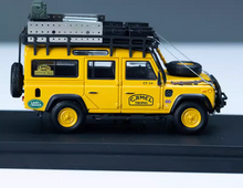 Load image into Gallery viewer, Master 1:64 Yellow Camel Defender 110 SUV ORV Sport Model Diecast Metal Car