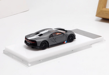 Load image into Gallery viewer, Scalemini 1:64 Gray Chiron Racing Sports Model Diecast Resin Car New Collection