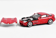 Load image into Gallery viewer, SW 1:64 Red SLR McLaren Racing Sports Model Diecast Metal Car New