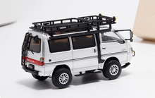 Load image into Gallery viewer, Autobots 1:64 Silver 4WD Delica L300 Camper Van Model Diecast Metal Car New Collecction