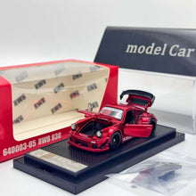 Load image into Gallery viewer, FG 1:64 Red RWB 930 Widebody Sports Open Model Diecast Metal Car New Collection