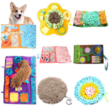 Load image into Gallery viewer, Dog Snuffle Foraging Feeding Slow Eat Mat Treat Puzzle Enrichment Toy Puppy Pet