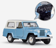 Load image into Gallery viewer, WELLY 1:24 1967 Jeepster Commando Station Wagon Model Diecast Metal Car New