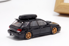 Load image into Gallery viewer, 1:64 Furuya Black Impreza WRX STI VIII 8 Wagon Model Diecast Metal Car New Collection