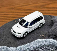 Load image into Gallery viewer, Fiberrun 1:64 JDM White Forester SG9 SUV Sports Model Diecast Metal Car New Collection