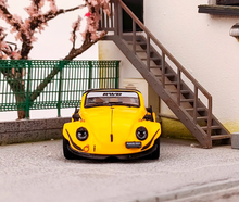 Load image into Gallery viewer, TM 1:64 Yellow RWB Beetle Widebody Sports Figure Model Diecast Metal Car New