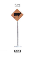 Load image into Gallery viewer, 1:64 Painted Unpainted Figure Model Miniature Resin Diorama Sand Animal Sign