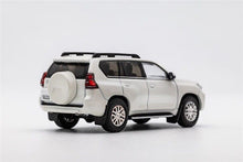 Load image into Gallery viewer, GCD 1:64 White Land Cruiser LC150 Prado Off Road SUV Model Diecast Metal Car