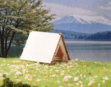 Load image into Gallery viewer, 1:64 Painted Figure Model Miniature Resin Diorama Sand Tent Camping Outdoor Toy