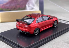 Load image into Gallery viewer, Fuji 1:64 JDM Red Lancer EVO X 10 Sports Sedan Model Diecast Metal Car New Collection