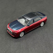 Load image into Gallery viewer, CCA 1:64 Red i7 EV luxury Sedan Sports Model Toy Diecast Metal Car New Collection