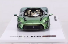 Load image into Gallery viewer, SUHE 1:64 Green SP3 Daytona Convertible Sports Model Diecast Resin Car New Collection