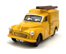 Load image into Gallery viewer, 1:76 Yellow Morris Truck Post Office Vintage Model Diecast Metal Car New Collection