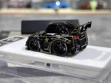 Load image into Gallery viewer, KR 1:64 Black LBWK GTR R35 Cute Q Sports Model Diecast Resin Car New Collection