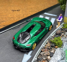 Load image into Gallery viewer, Tarmac 1:64 Green Gemera Sports Model Diecast Metal Car New Collection