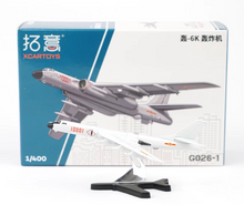 Load image into Gallery viewer, XCARTOYS 1:400 Military Xian H-6K Strategic Bomber Model Diecast Metal New