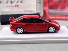 Load image into Gallery viewer, Model1 1:64 Red Civic FD2 Type R Sports Model Metal Diecast Car New Collection