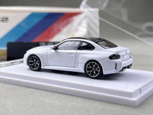 Load image into Gallery viewer, Howie 1:64 White M2 G87 Coupe Sports Power Model Diecast Metal Car New Collection