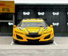 Load image into Gallery viewer, MINIGT 1:64 Yellow NSX GT3 EVO22 #18 2023 GT Sport Model Diecast Metal Car New Collection