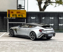 Load image into Gallery viewer, King 1:64 Silver Vanquish Zagato Hatchback Sports Model Diecast Metal Car New Collection