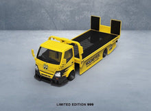 Load image into Gallery viewer, TM 1:64 Mooneyes Beetle H300 Flatbed Trailer Truck Model Diecast Metal Car New Collection