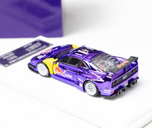 Load image into Gallery viewer, DK 1:64 HEC Plating Purple F40 Sports Model Diecast Metal Car New Collection