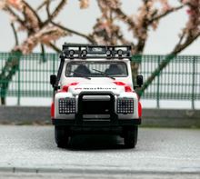 Load image into Gallery viewer, Master 1:64 White Defender 90 ORV SUV Sports Model Diecast Metal Car New Collection
