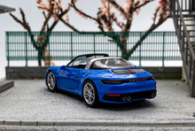 Load image into Gallery viewer, MINIGT 1:64 Blue 911 Targa Convertible Sports Model Diecast Metal Car #610 New