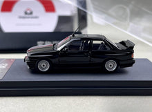 Load image into Gallery viewer, OM 1:64 Black M3 E30 Widebody Sports Model Diecast Metal Car New Collection
