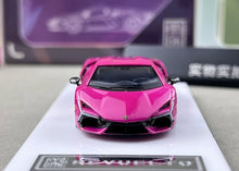 Load image into Gallery viewer, YS 1:64 Pink Revuelto Sports Model Diecast Metal Car New Collection