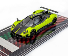 Load image into Gallery viewer, U2 1:64 Green Zonda 760LH Racing Sports Model Diecast Resin Car New Collection