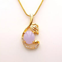 Load image into Gallery viewer, Nature Jade Leaf Drop Pendant Necklace Gift Jewelry charm Blessing Lucky New