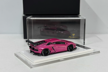 Load image into Gallery viewer, Onemodel 1:64 Hot Pink LP700 Aventador LB Sports Model Diecast Resin Car New Collection