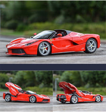 Load image into Gallery viewer, Bburago 1:24 Red Laferrari Aperta Racing Sports Model Toy Diecast Metal Car