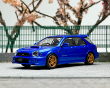 Load image into Gallery viewer, 1:64 Furuya Blue Impreza WRX STI VII 7 Wagon Sport Model Diecast Metal Car New Collection