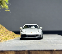 Load image into Gallery viewer, AR 1:64 Silver 911 Carrera 992.1 GT Sports Model Diecast Metal Car New Collection