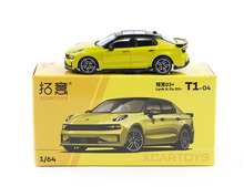 Load image into Gallery viewer, XCARTOYS 1:64 Gold Lynk & Co 03+ Sedan Sports Model Diecast Metal Car