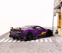 Load image into Gallery viewer, Fuelme 1:64 Purple Mansory F8XX Racing Sports Model Diecast Resin Car New