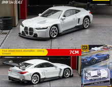 Load image into Gallery viewer, CCA 1:64 White M4 GT3 Racing Sports Model Toy Diecast Metal Car BN