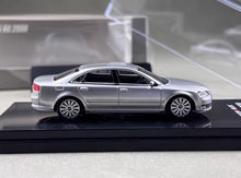 Load image into Gallery viewer, MH 1:64 Silver S8 2008 Luxury Sedan Sports Model Diecast Metal Car New Collection