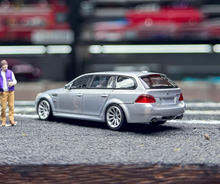 Load image into Gallery viewer, King 1:64 Silver M5 E61 Touring Wagon Sports Model Diecast Metal Car New Collection
