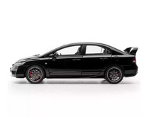 Load image into Gallery viewer, WELL 1:18 Black JDM Civic Vtec Type R FD2 Sports Diecast Model Metal Car New