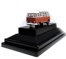 Load image into Gallery viewer, 1:148 Brown VW T1 Mini Van Classic Vintage Bus Model Diecast Metal Car New Collection