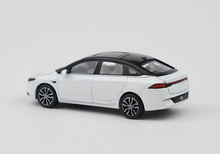 Load image into Gallery viewer, XCARTOY 1:64 White Xpeng P5 EV Sedan Sports Model Diecast Metal Car New Collection